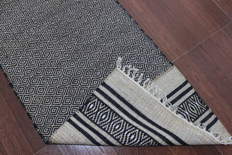 Geometric Multicolor Runner Flat Woven 20 X 66 Area Rug 902-145921 Image 4