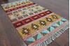 Geometric Multicolor Flat Woven 23 X 40  Area Rug 902-145922 Thumb 1