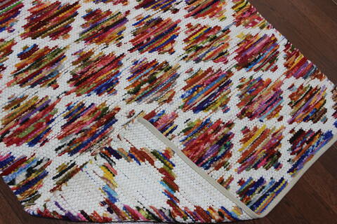 Geometric Multicolor Flat Woven 40 X 60 Area Rug 902-145932 Image 2