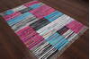 Geometric Multicolor Flat Woven 46 X 66  Area Rug 902-145942 Thumb 1