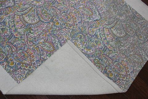 Geometric Multicolor Flat Woven 46 X 66 Area Rug 902-145946 Image 1