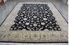 Jaipur Black Hand Knotted 90 X 120 Area Rug 905-145949 Thumb 1