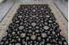 Jaipur Black Hand Knotted 90 X 120  Area Rug 905-145949 Thumb 7