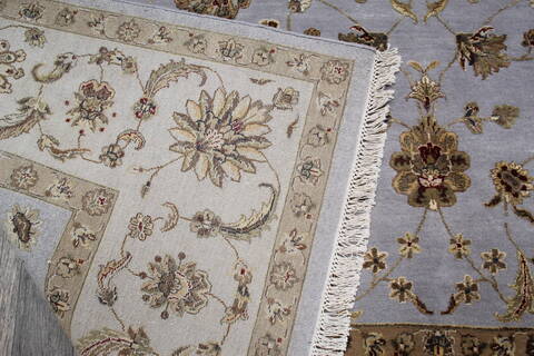 Jaipur Blue Hand Knotted 91 X 123 Area Rug 905-145950 Image 10