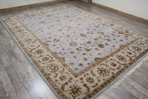 Jaipur Blue Hand Knotted 91 X 123 Area Rug 905-145950 Image 2