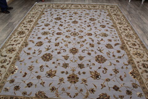 Jaipur Blue Hand Knotted 91 X 123 Area Rug 905-145950 Image 8