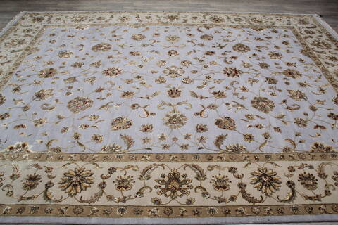 Jaipur Blue Hand Knotted 91 X 123 Area Rug 905-145950 Image 9