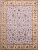 Jaipur Blue Hand Knotted 91 X 123 Area Rug 905-145950 Thumb 0