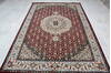 Kashan Red Hand Knotted 60 X 90  Area Rug 905-145951 Thumb 9
