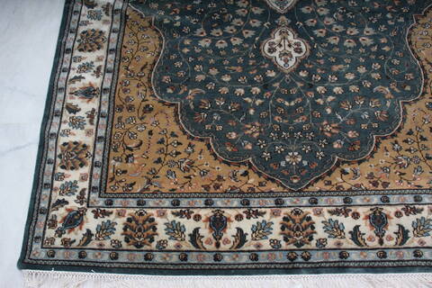 Mahi Blue Hand Knotted 60 X 90 Area Rug 905-145952 Image 2