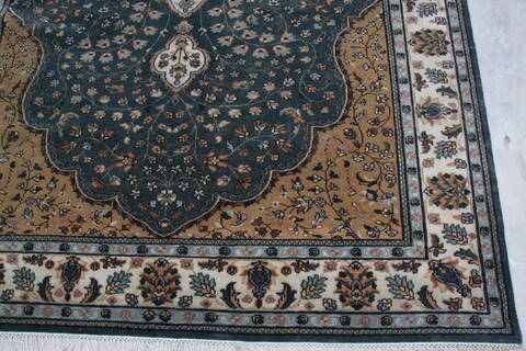 Mahi Blue Hand Knotted 60 X 90 Area Rug 905-145952 Image 3