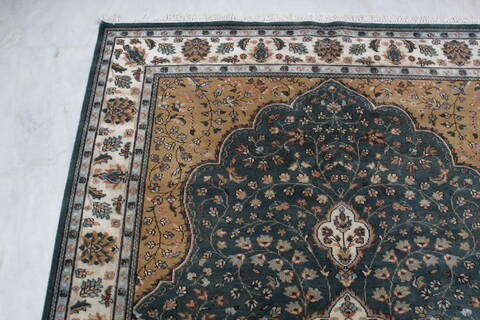 Mahi Blue Hand Knotted 60 X 90 Area Rug 905-145952 Image 5