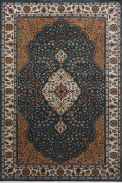 Mahi Blue Hand Knotted 6'0" X 9'0"  Area Rug 905-145952