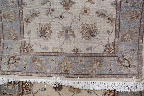 Jaipur White Runner Hand Knotted 29 X 79 Area Rug 905-145955 Image 7