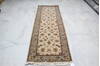 Jaipur White Runner Hand Knotted 29 X 79  Area Rug 905-145955 Thumb 1