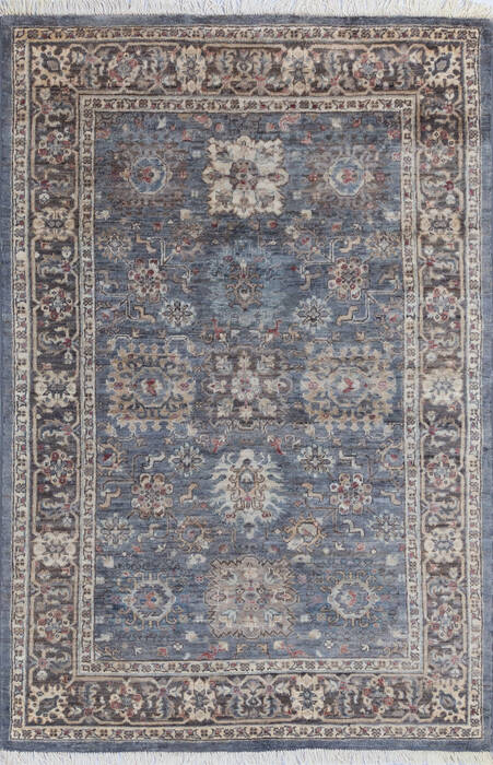 Chobi Grey Hand Knotted 40 X 64 Area Rug 700-145960 Image 0