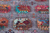 Chobi Grey Hand Knotted 53 X 61 Area Rug 700-145961 Thumb 3