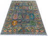 Chobi Grey Hand Knotted 58 X 83  Area Rug 700-145962 Thumb 1