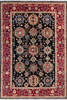 Chobi Black Hand Knotted 68 X 98  Area Rug 700-145967 Thumb 0