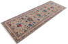 Chobi Beige Runner Hand Knotted 29 X 82 Area Rug 700-145978 Thumb 2