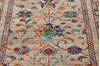 Chobi Beige Runner Hand Knotted 29 X 82 Area Rug 700-145978 Thumb 3