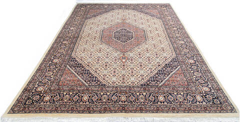 Pak-Persian Beige Hand Knotted 811 X 120 Area Rug 700-145982 Image 2