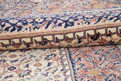 Pak-Persian Beige Hand Knotted 811 X 120 Area Rug 700-145982 Image 7