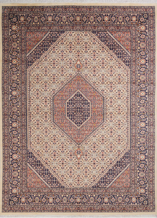 Pak-Persian Beige Hand Knotted 811 X 120 Area Rug 700-145982 Image 0