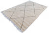 Moroccan White Hand Knotted 56 X 81 Area Rug 700-145987 Thumb 2