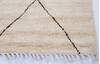 Moroccan White Hand Knotted 56 X 81 Area Rug 700-145987 Thumb 4