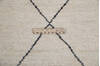 Moroccan White Hand Knotted 56 X 81 Area Rug 700-145987 Thumb 6