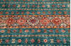 Chobi Green Hand Knotted 61 X 80  Area Rug 700-145996 Thumb 3