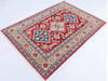 Kazak Red Hand Knotted 40 X 57  Area Rug 700-145997 Thumb 2