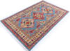 Kazak Blue Hand Knotted 40 X 65  Area Rug 700-145998 Thumb 2