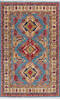 Kazak Blue Hand Knotted 40 X 65  Area Rug 700-145998 Thumb 0