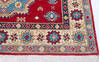 Kazak Red Hand Knotted 50 X 70  Area Rug 700-146000 Thumb 4