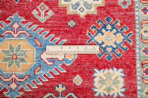 Kazak Red Hand Knotted 40 X 61 Area Rug 700-146002 Image 6
