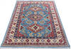 Kazak Blue Hand Knotted 50 X 62 Area Rug 700-146003 Thumb 1