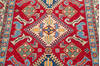 Kazak Red Hand Knotted 40 X 60  Area Rug 700-146004 Thumb 3