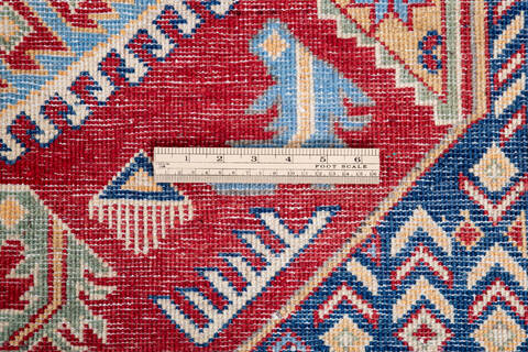Kazak Red Hand Knotted 49 X 70 Area Rug 700-146005 Image 6