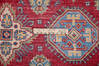 Kazak Red Hand Knotted 50 X 69  Area Rug 700-146006 Thumb 6