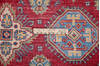 Kazak Red Hand Knotted 50 X 69 Area Rug 700-146006 Thumb 6