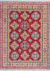 Kazak Red Hand Knotted 50 X 69  Area Rug 700-146006 Thumb 0