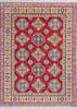 Kazak Red Hand Knotted 50 X 69 Area Rug 700-146006 Thumb 0