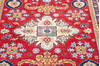Kazak Red Hand Knotted 51 X 68  Area Rug 700-146007 Thumb 3