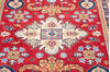 Kazak Red Hand Knotted 51 X 68 Area Rug 700-146007 Thumb 3