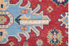 Kazak Red Hand Knotted 51 X 68 Area Rug 700-146007 Thumb 6