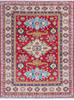 Kazak Red Hand Knotted 51 X 68  Area Rug 700-146007 Thumb 0