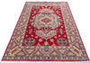 Kazak Red Hand Knotted 50 X 70  Area Rug 700-146008 Thumb 1