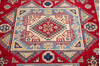 Kazak Red Hand Knotted 50 X 70  Area Rug 700-146008 Thumb 3